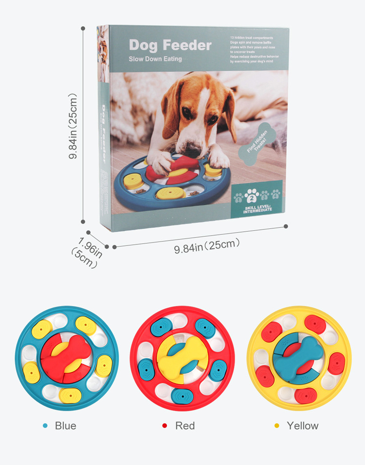  slow feeder dog bowl